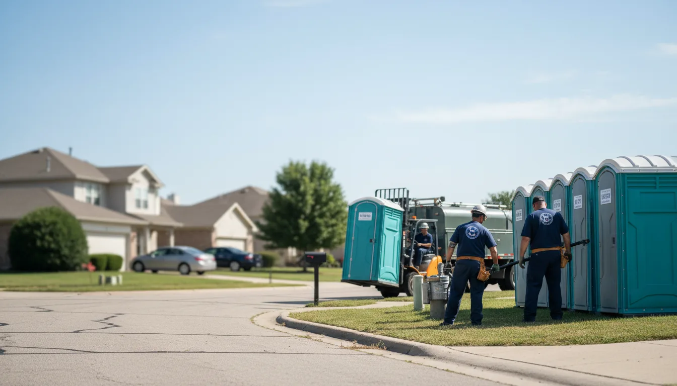 Porta Potty Rental in Lancaster, TX near me